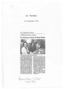 thumbnail of Le Perche – Raymond Ménard